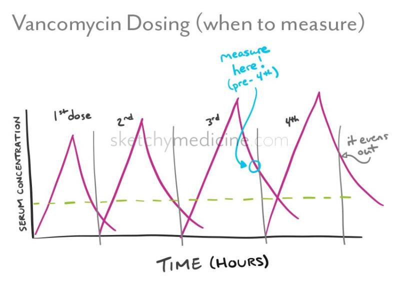 Vancomycin Trough Draw Timing: Sampling Guidelines