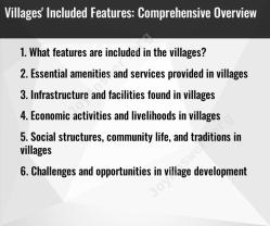 Villages' Included Features: Comprehensive Overview