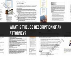 What Does an Attorney Do? Legal Profession Insights