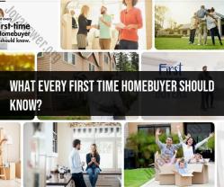 What Every First-Time Homebuyer Should Know: Key Insights