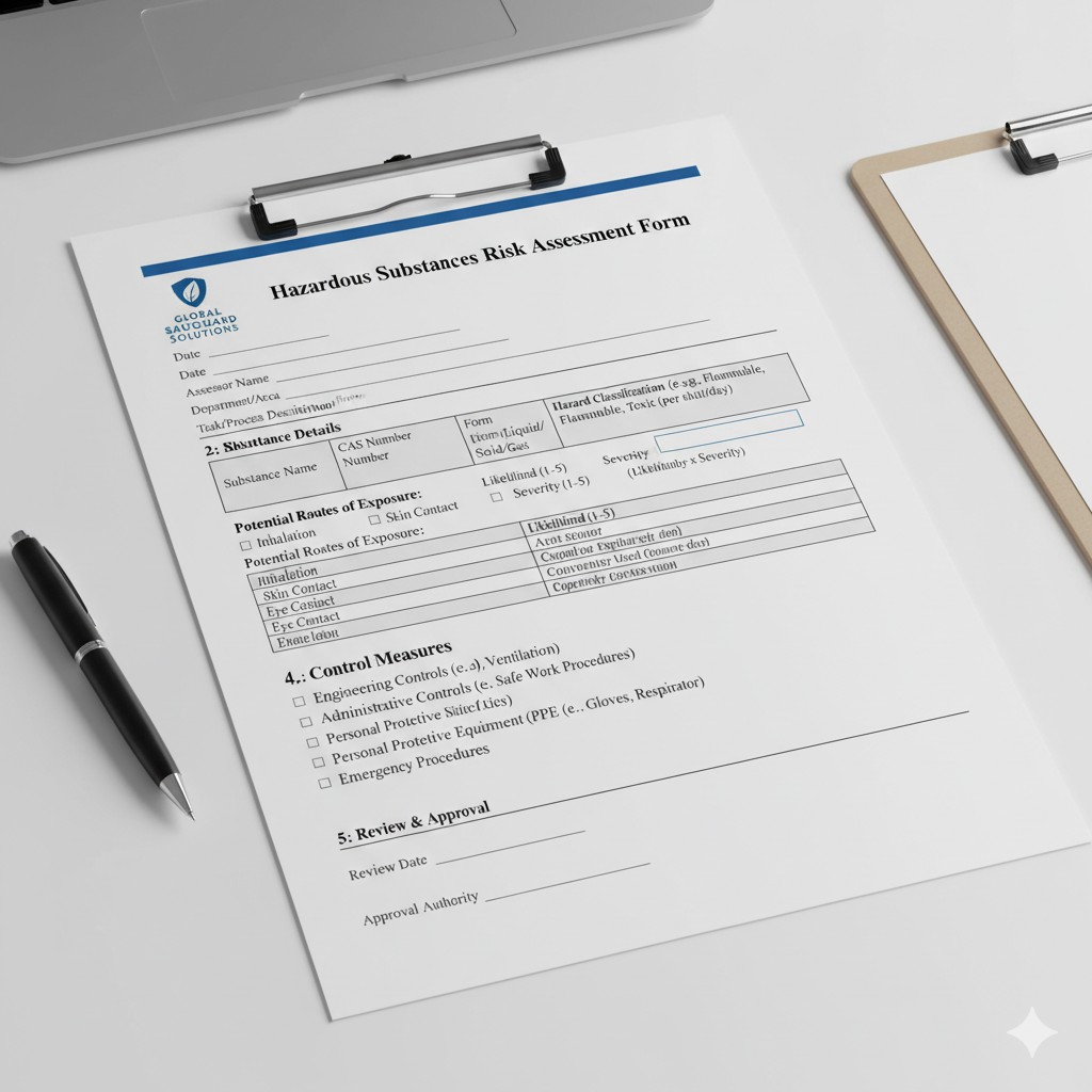 What Is a Hazardous Substances Risk Assessment Form?