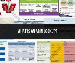 What Is an ARIN Lookup?