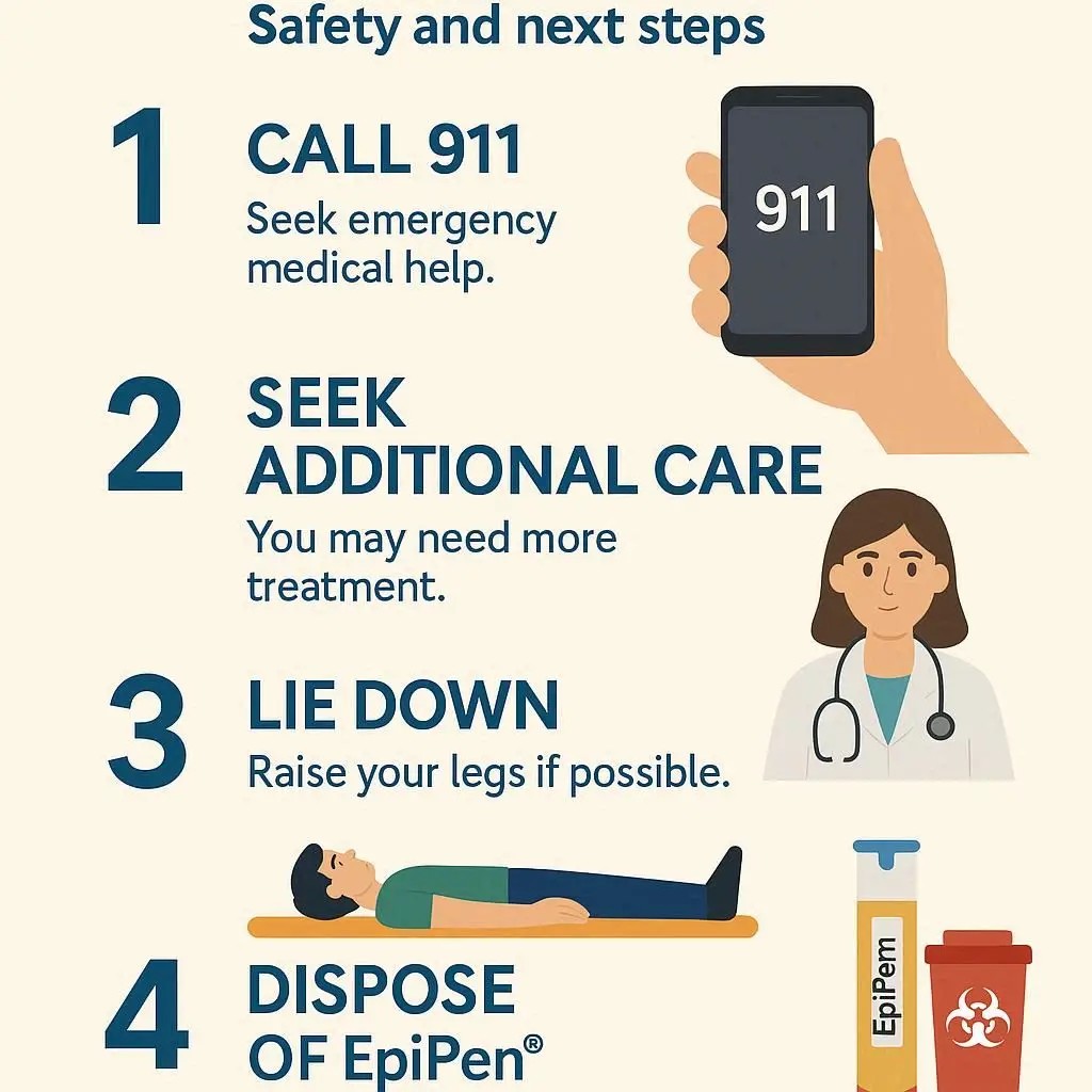 What to Do After Using an EpiPen: Safety and Next Steps