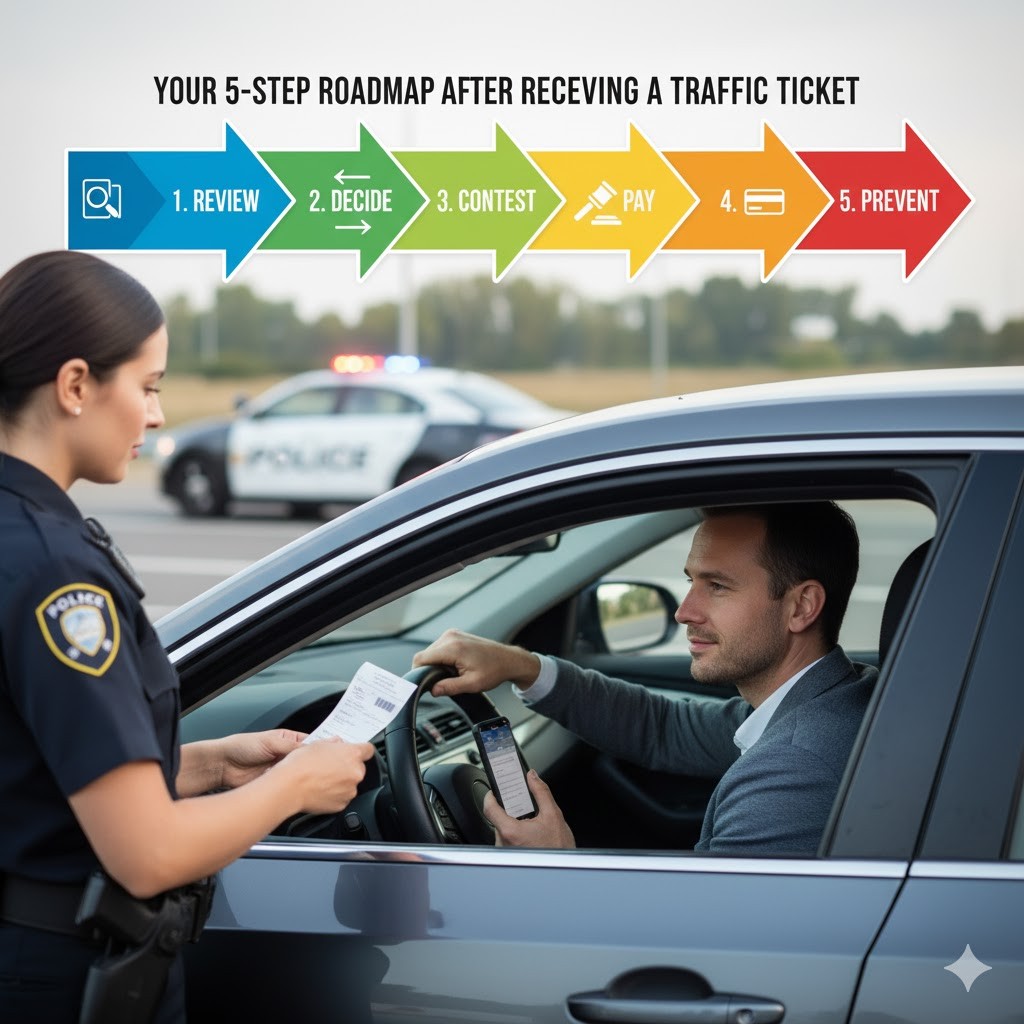 What to Do If You Get a Traffic Ticket: Step-by-Step Guide