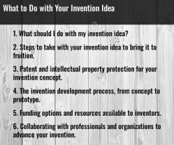 What to Do with Your Invention Idea
