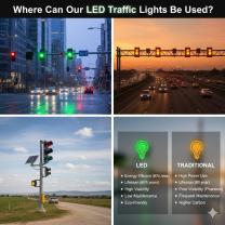 Where Can LED Traffic Lights Be Used? Applications and Benefits