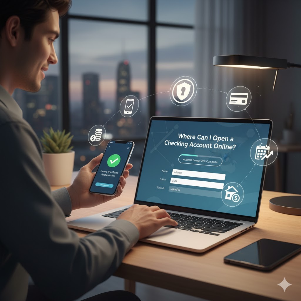 Where Can You Open a Checking Account Online? Top Banks Reviewed