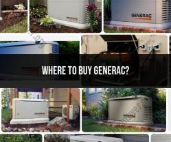 Where to Buy Generac Generators: Retailer Guide