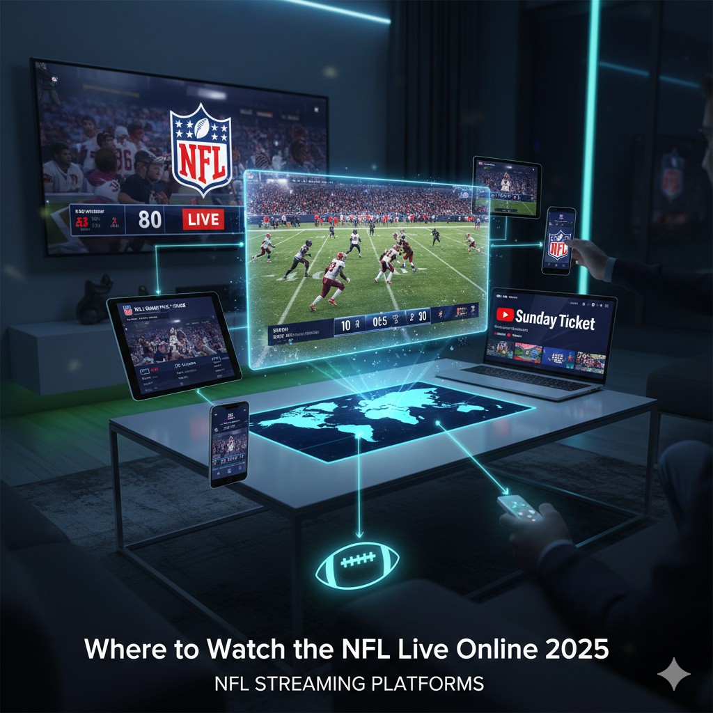 Where to Watch the National Football League Live Online 2025