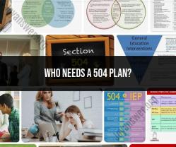 Who Needs a 504 Plan: Understanding Educational Accommodations