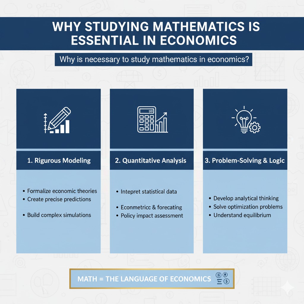Why Studying Mathematics Is Essential in Economics