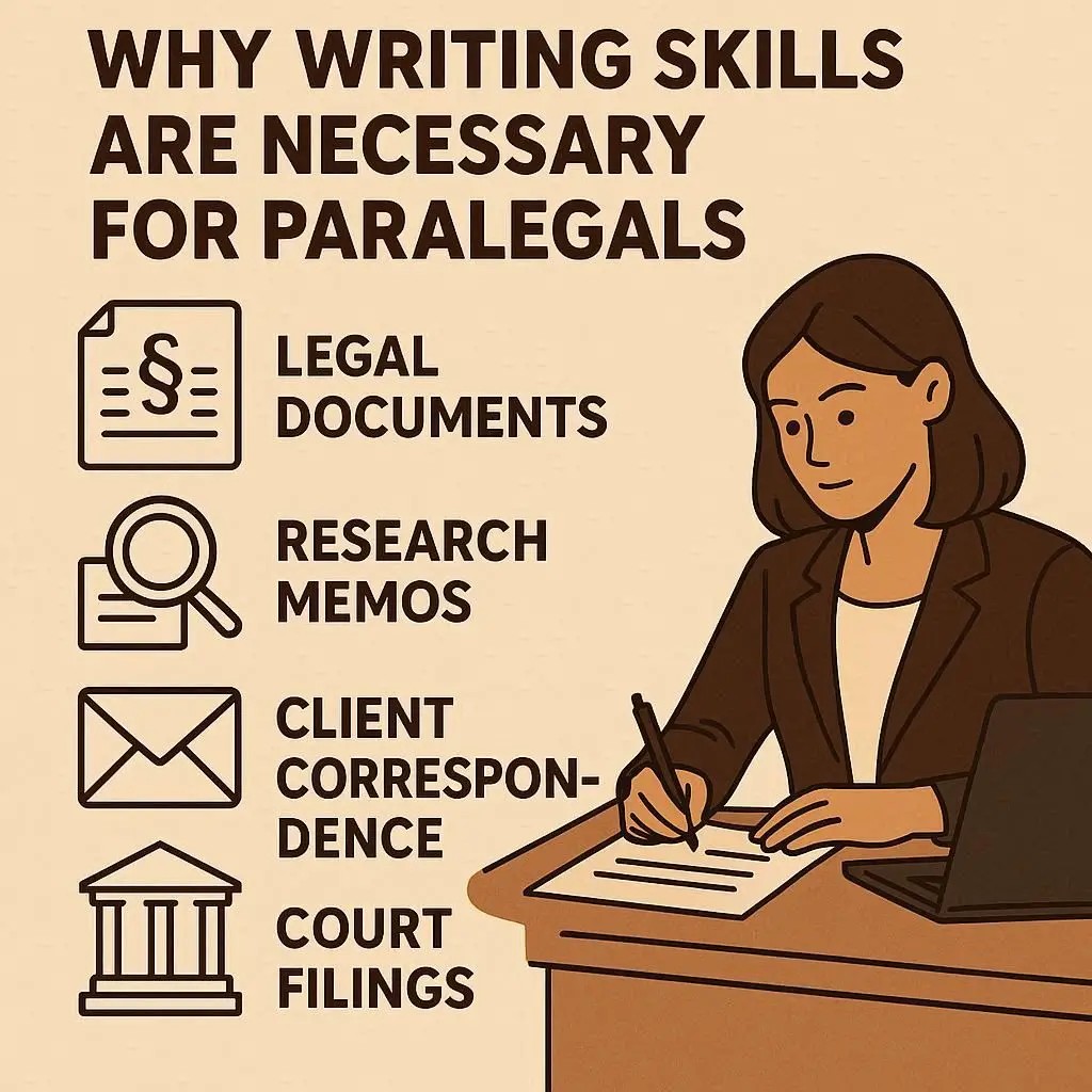 Why Writing Skills Are Necessary for Paralegals