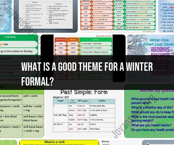 Winter Formal Theme Ideas: Event Planning