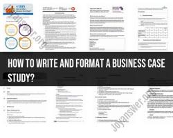Writing and Formatting a Business Case Study
