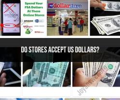 Acceptance of US Dollars: Payment Currency Policy