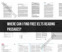 Accessing Free IELTS Reading Passages for Practice