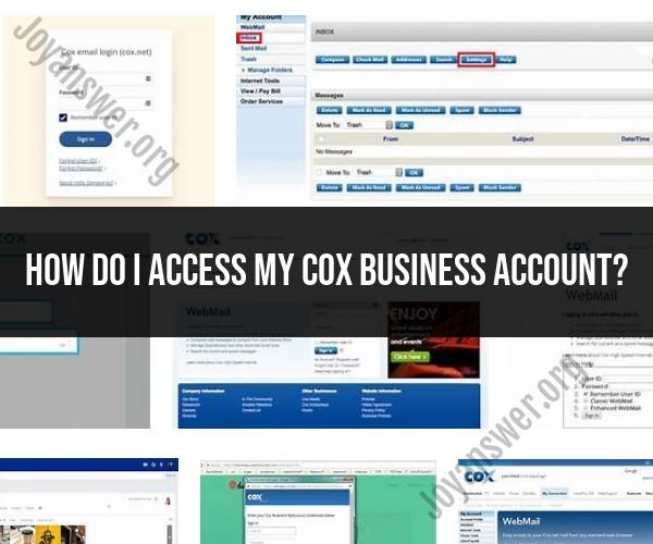Accessing Your Cox Business Account: Simple Steps