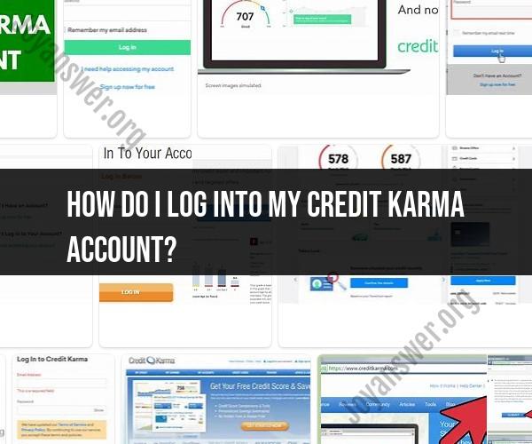 Accessing Your Credit Karma Account: Login Instructions