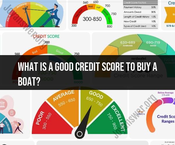 Achieving the Ideal Credit Score for Boat Financing