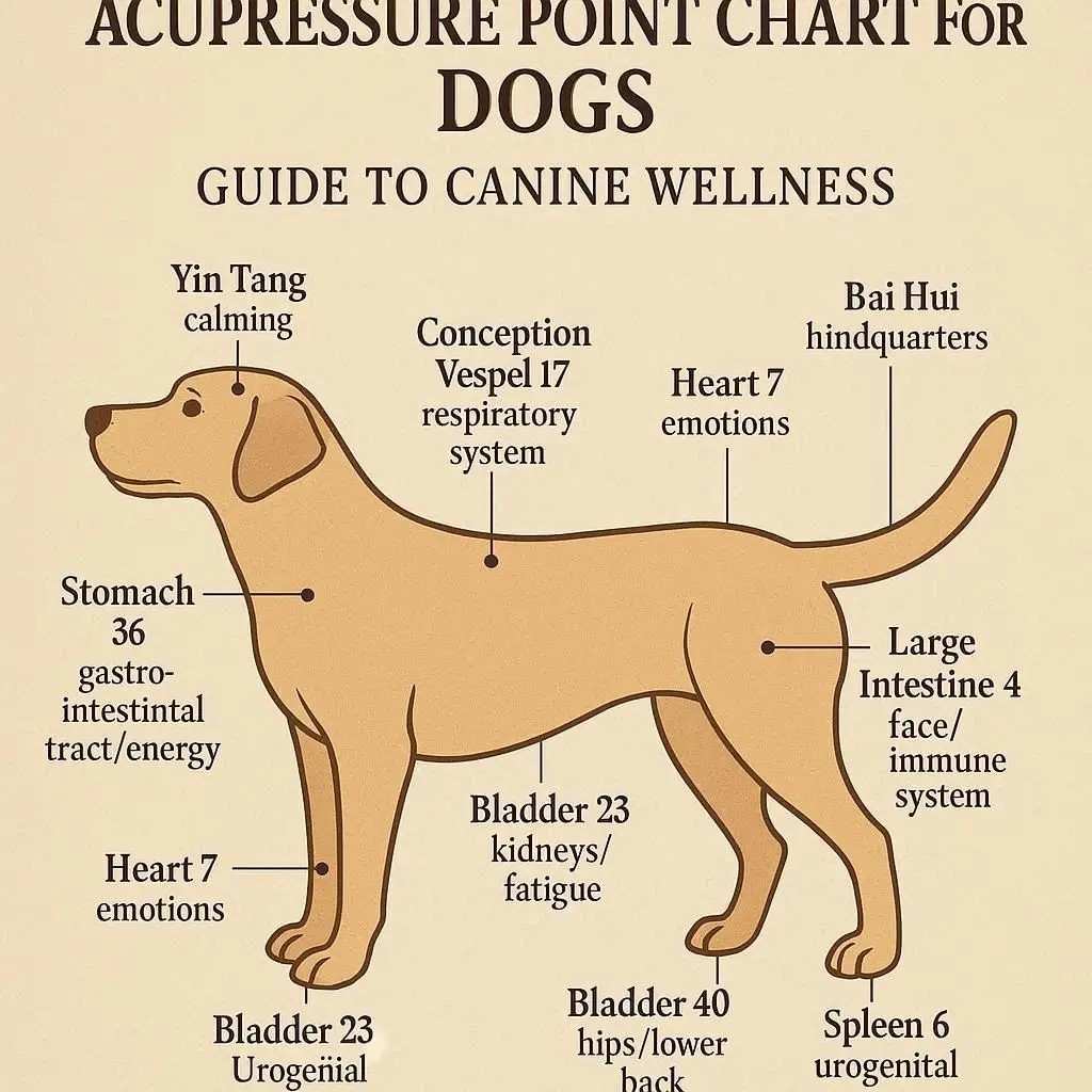Acupressure Point Chart for Dogs: Guide to Canine Wellness