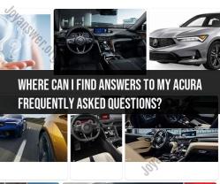 Acura FAQs: Finding Swift Answers to Common Queries