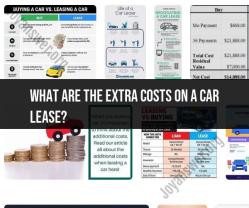 Additional Costs in a Car Lease: Understanding Expenses