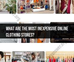 Affordable Online Clothing Stores: Stylish and Budget-Friendly