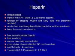 Ambulation While on Heparin Drip: Patient Mobility