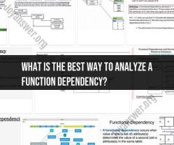 Analyzing Function Dependency: Strategies and Techniques