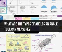 Angle Tool and Its Angle Measurement Capabilities: A Comprehensive Overview