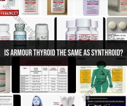 Armour Thyroid vs. Synthroid: A Comparison