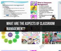 Aspects of Classroom Management: Key Components