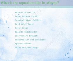Atlanta Aquarium Experience: Explore the Aquatic World