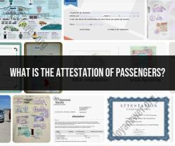 Attestation of Passengers: Document Verification