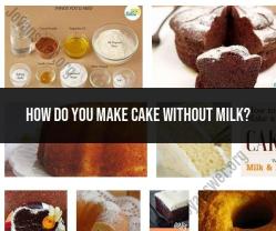Baking a Milk-Free Cake: A Simple Recipe