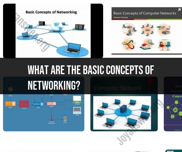 Basic Concepts of Networking: Understanding the Essentials