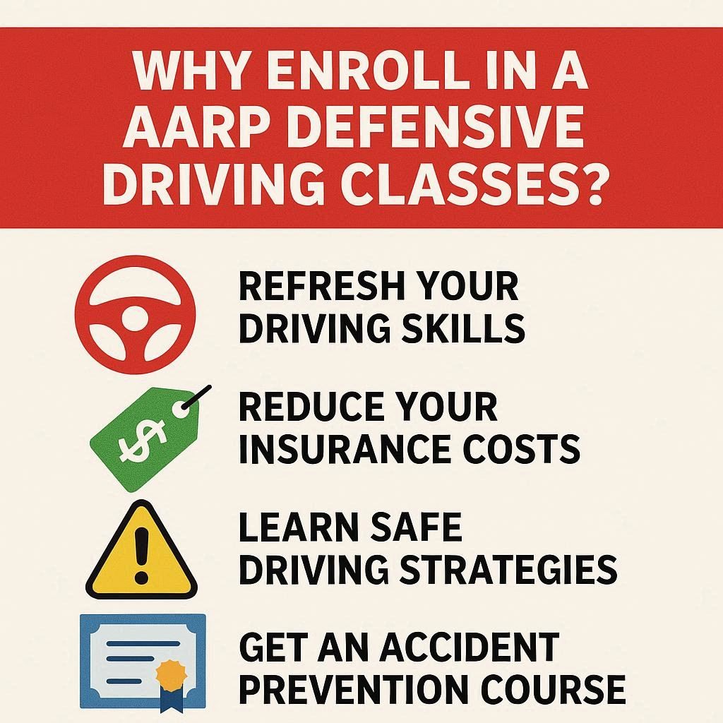 Benefits of Enrolling in AARP Defensive Driving Classes