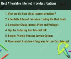 Best Affordable Internet Providers: Options