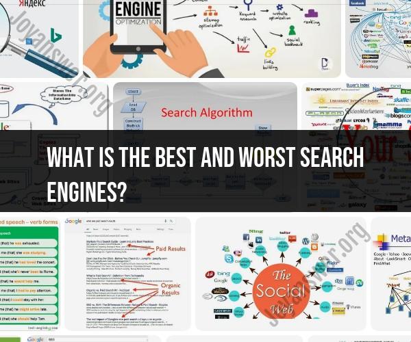Best and Worst Search Engines: A Comparative Analysis