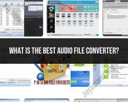 Best Audio File Converter: Transforming Sound Files