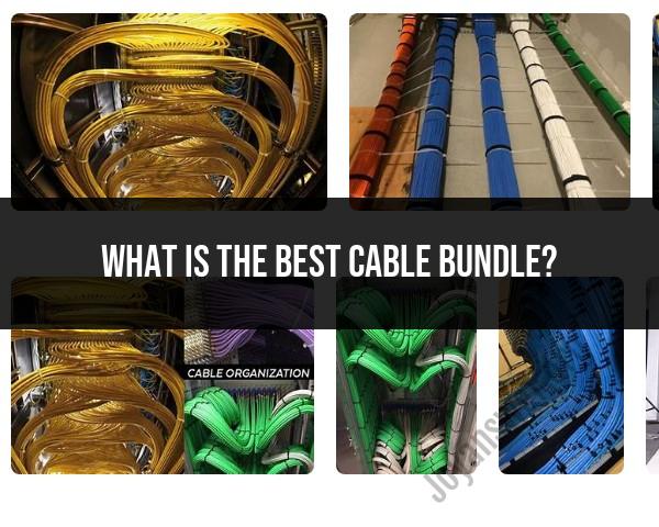Best Cable Bundle: Tailoring Services to Your Needs
