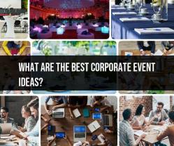 Best Corporate Event Ideas to Impress Your Audience