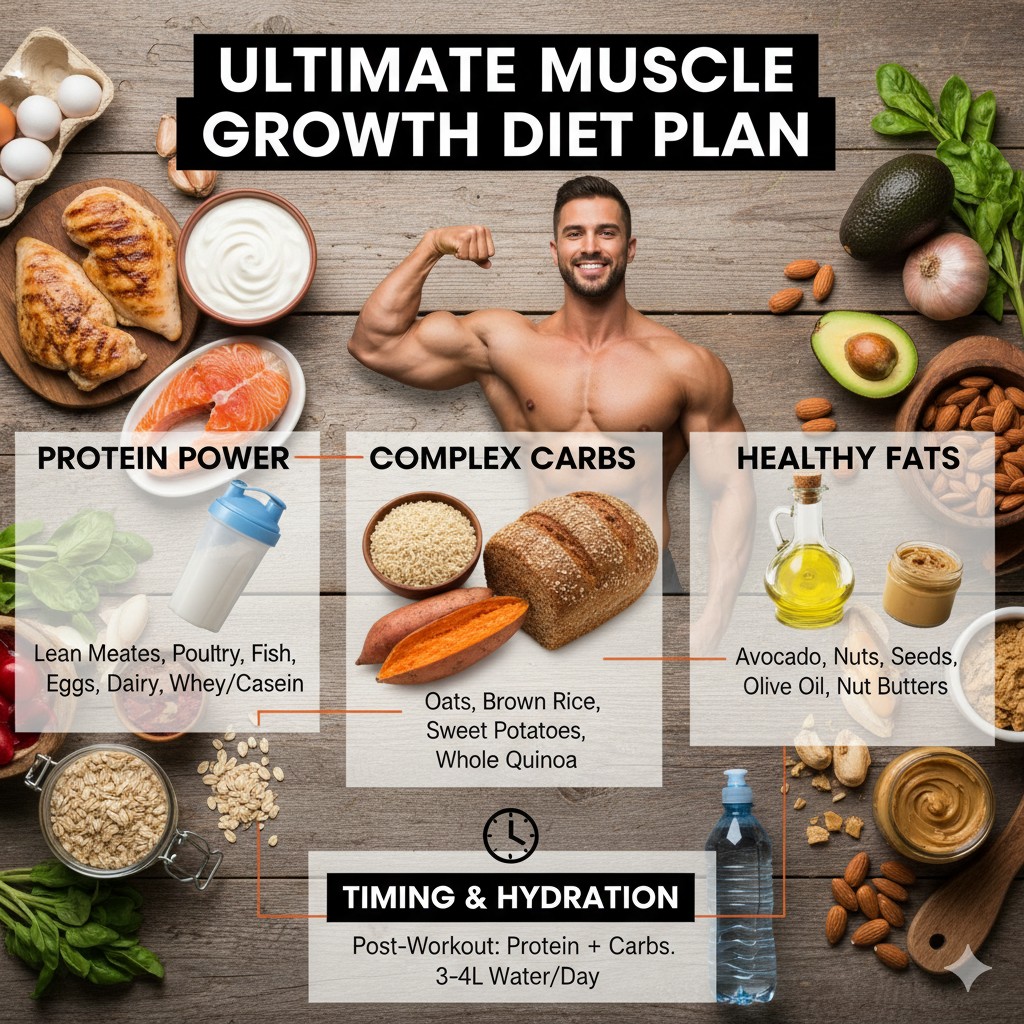 Best Diet Plan for Gaining Muscle