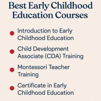 Best Early Childhood Education Courses: Options and Recommendations