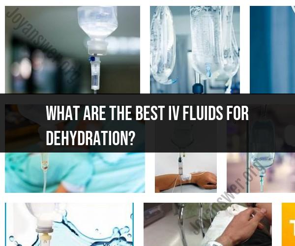 Best IV Fluids for Dehydration: Selection Criteria