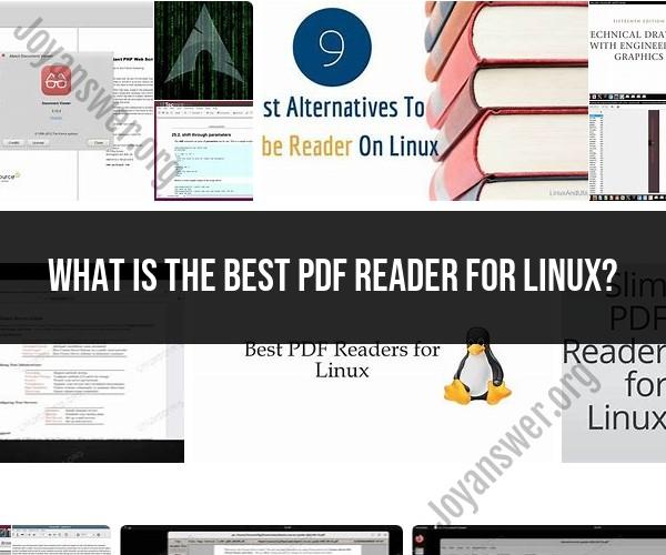 Best PDF Readers for Linux: Top Options