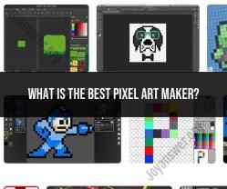 Best Pixel Art Maker: Tools for Creating Pixel Art