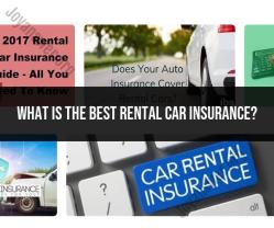Best Rental Car Insurance: Coverage Comparison