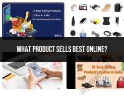 Best-Selling Products Online: What Sells Well