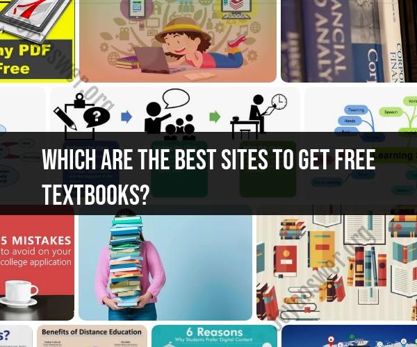Best Websites for Free Textbooks: Accessing Educational Content